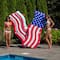 Swimline 6ft. American Flag Patriotic Inflatable Swimming Pool Floats, 2ct.
